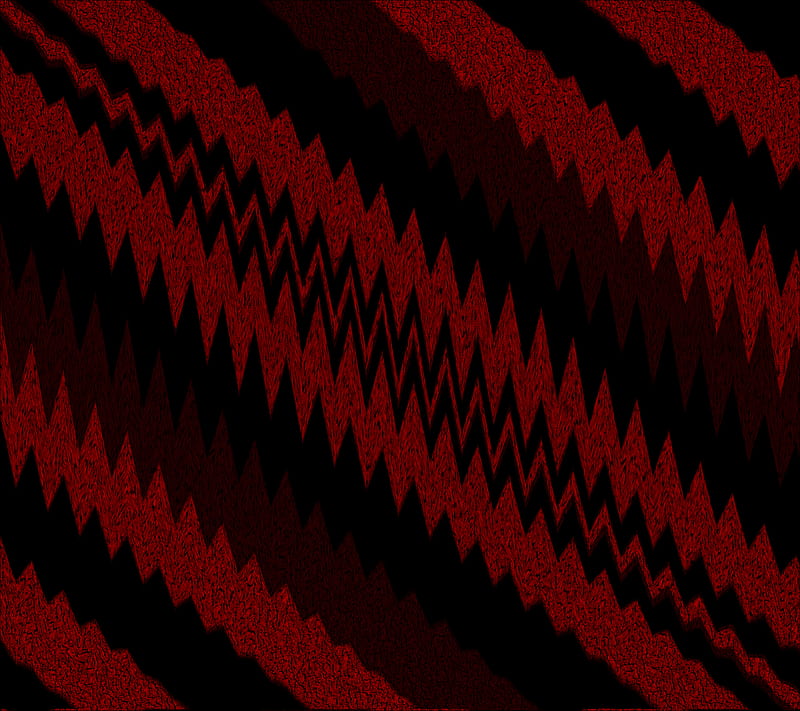 Zig Zag 2, abstract, red, zigzag, HD wallpaper