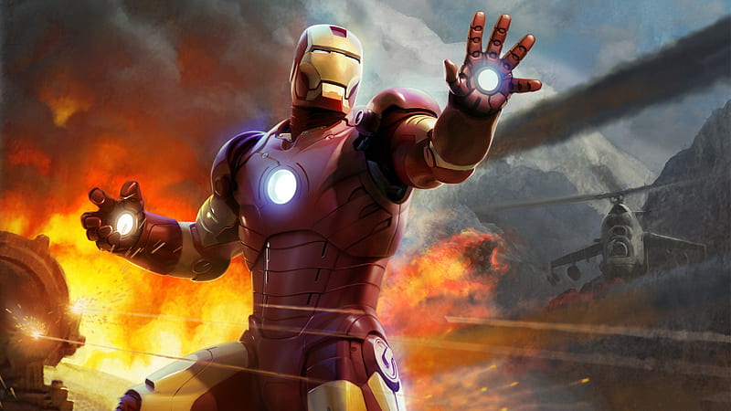 Iron Man 2018, iron-man, superheroes, HD wallpaper