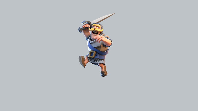 Clash Royale Knight, supercell, clash-royale, games, 2016-games, HD wallpaper
