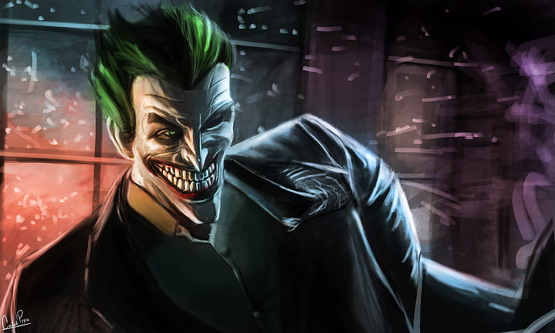 Joker Arkham Origins, joker, superheroes, artwork, supervillain ...