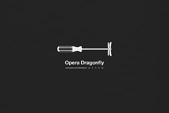 Opera Dragonfly, screw, dev, fly, screw driver, dragonfly, black, developer,  HD wallpaper | Peakpx