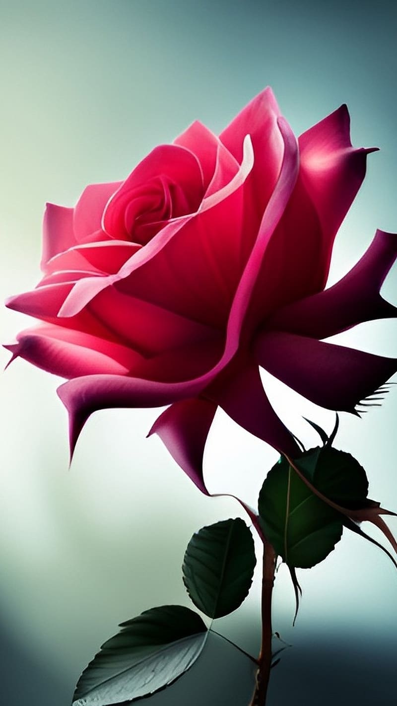 Gulab Ke Phool Wala Animated Red Rose red rose HD phone wallpaper   Peakpx
