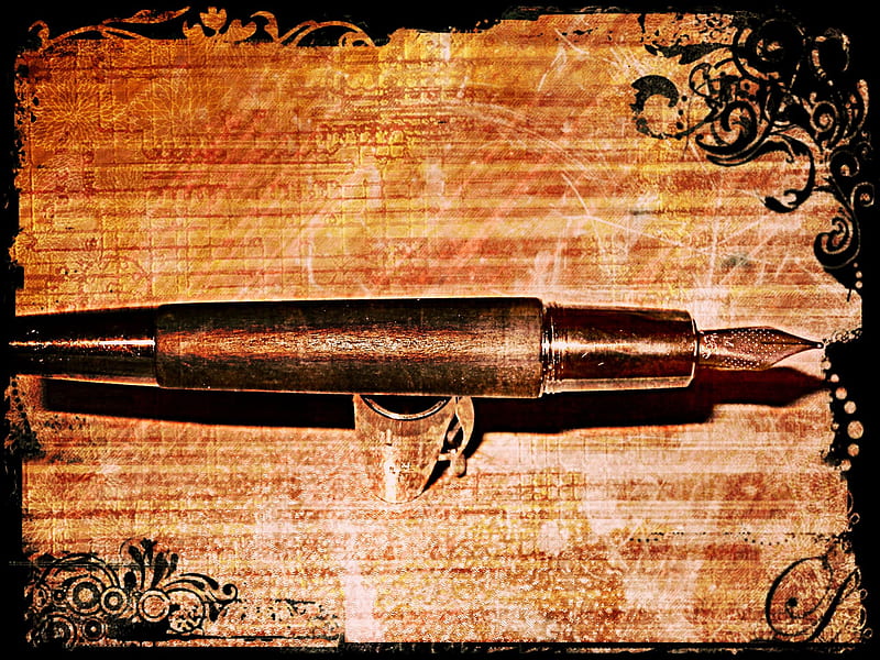 fountain pen, pen, writing, faber castell, HD wallpaper