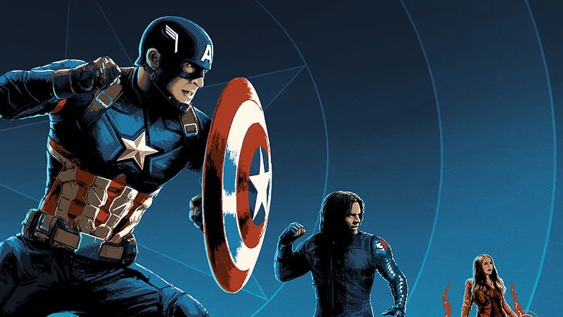 Captain America Civil War Imax Art, captain-america-civil-war, captain-america, winter-solider, artwork, superheroes, HD wallpaper