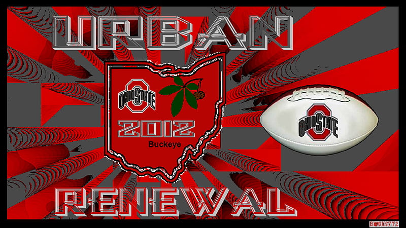 URBAN RENEWAL, buckeyes, 2012, football, ohio, state, HD wallpaper
