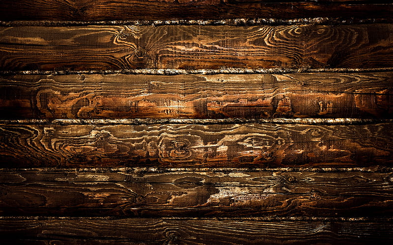 horizontal wooden logs, macro, brown wooden texture, wooden backgrounds, wooden textures, wooden logs, brown backgrounds, HD wallpaper