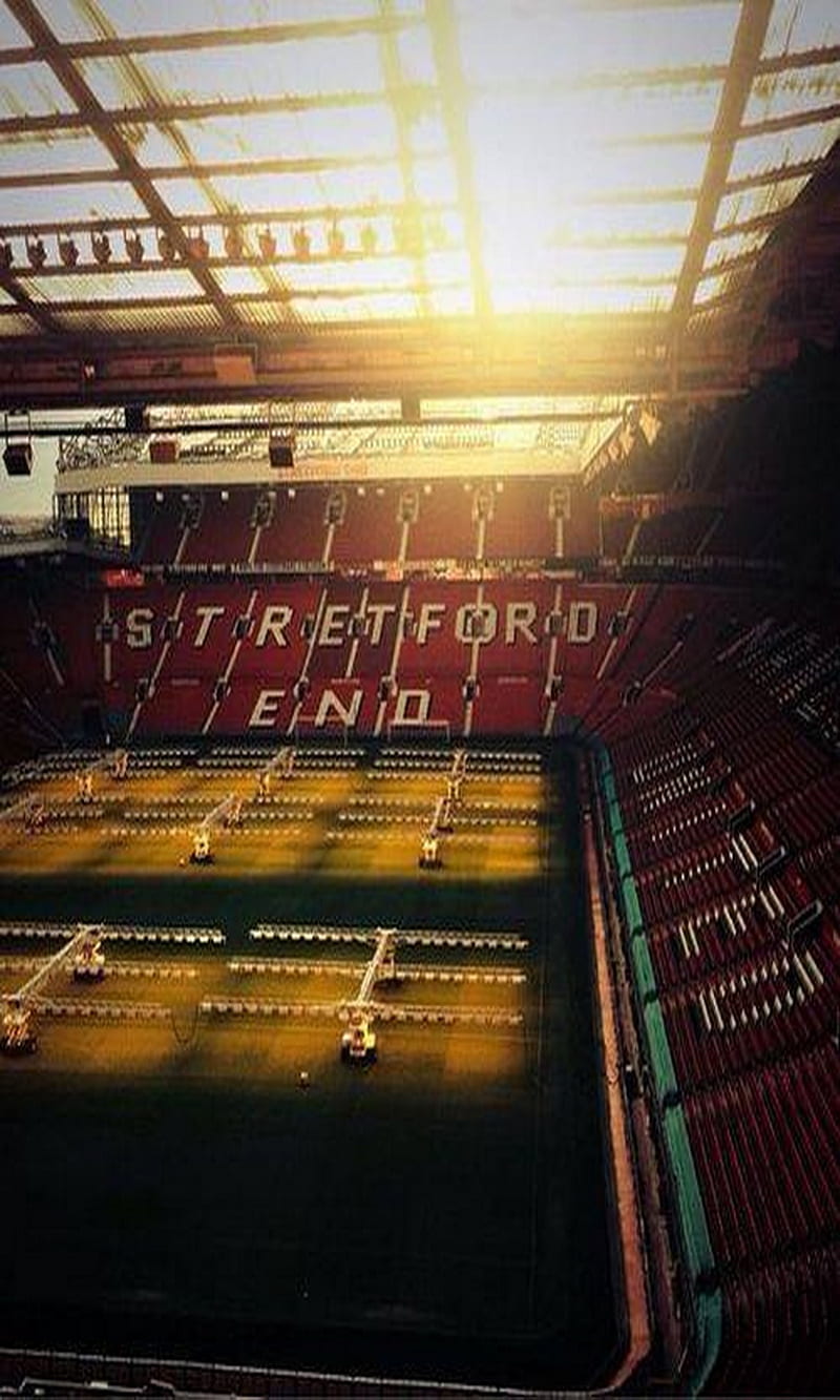 Old Trafford, man utd, manchester united, mufc, stretford end, HD phone wallpaper