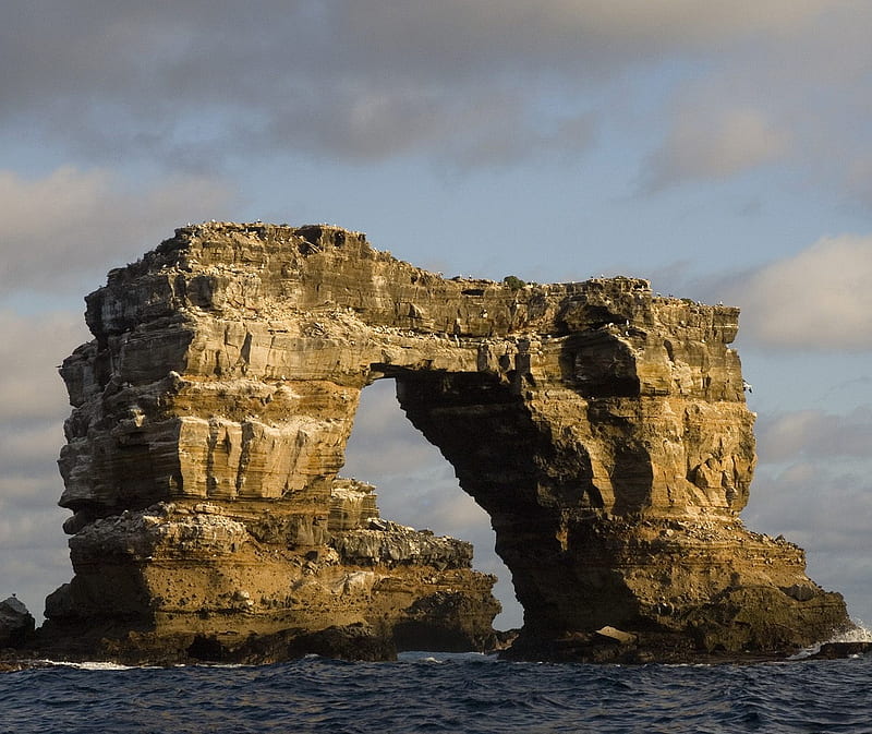 Darwin Arch, darwin island, ecuador, galapagos islands, HD wallpaper