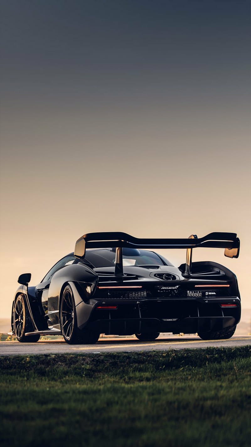 Black McLaren Senna, mclaren, senna, carbon, car, hypercar, supercar