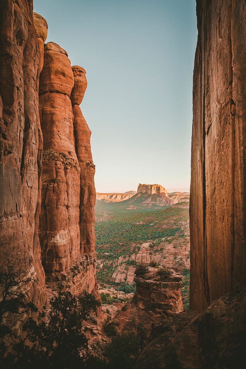 canyon, valley, rocks, gorge, landscape, HD phone wallpaper