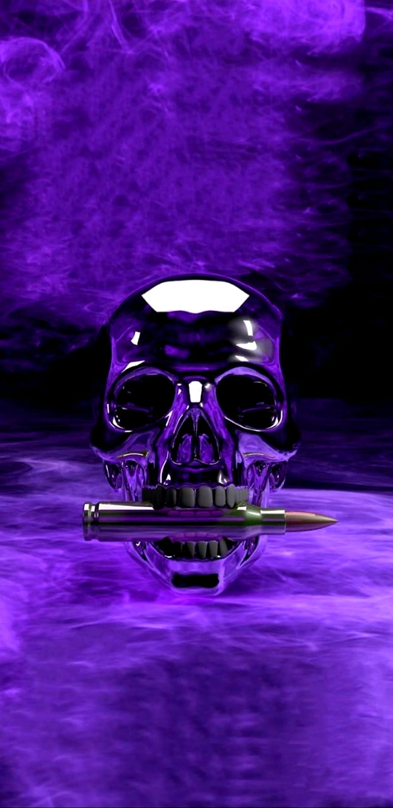 Black and purple skull HD wallpapers  Pxfuel