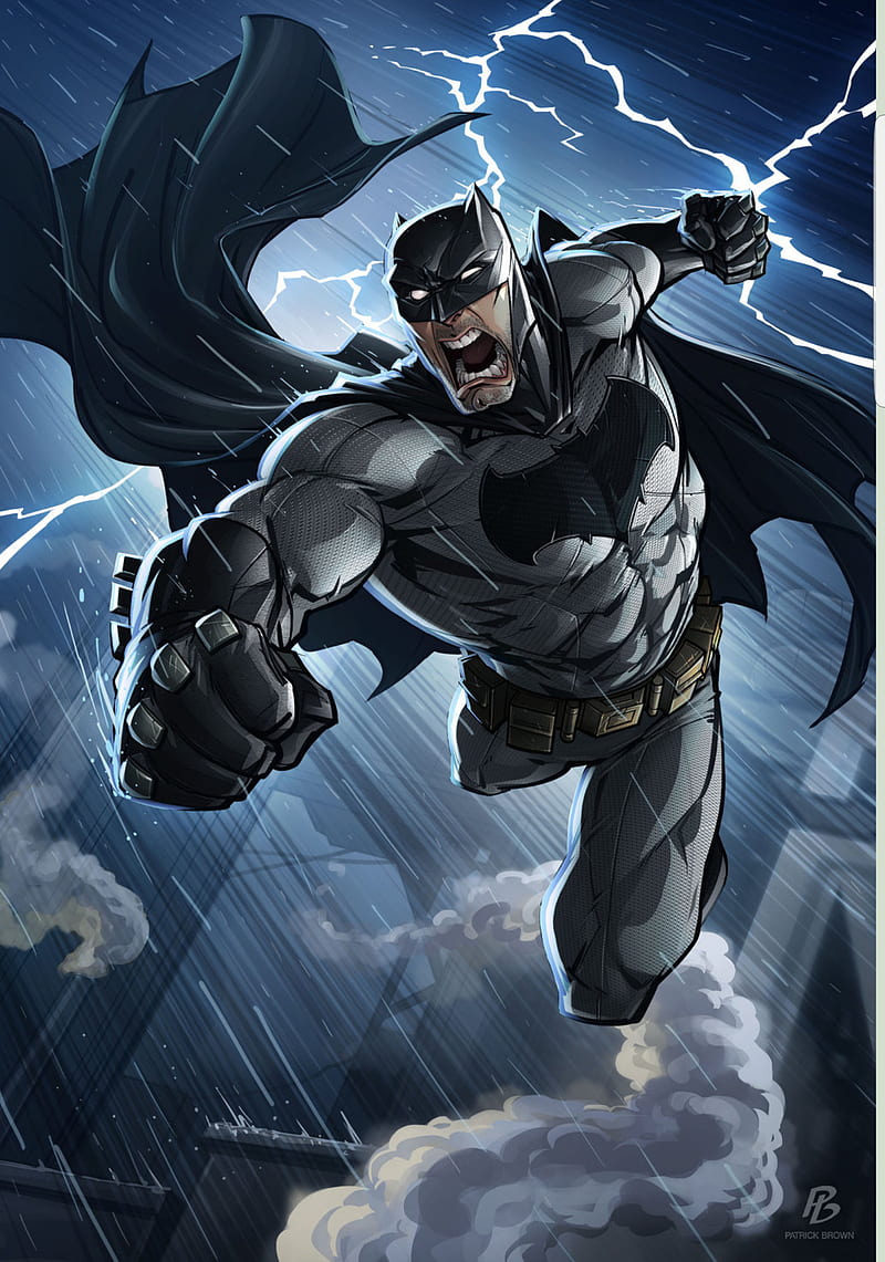 Batman, comic, super, HD phone wallpaper