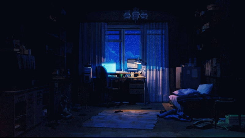 Anime Room & Background For, Aesthetic Anime Room, HD wallpaper
