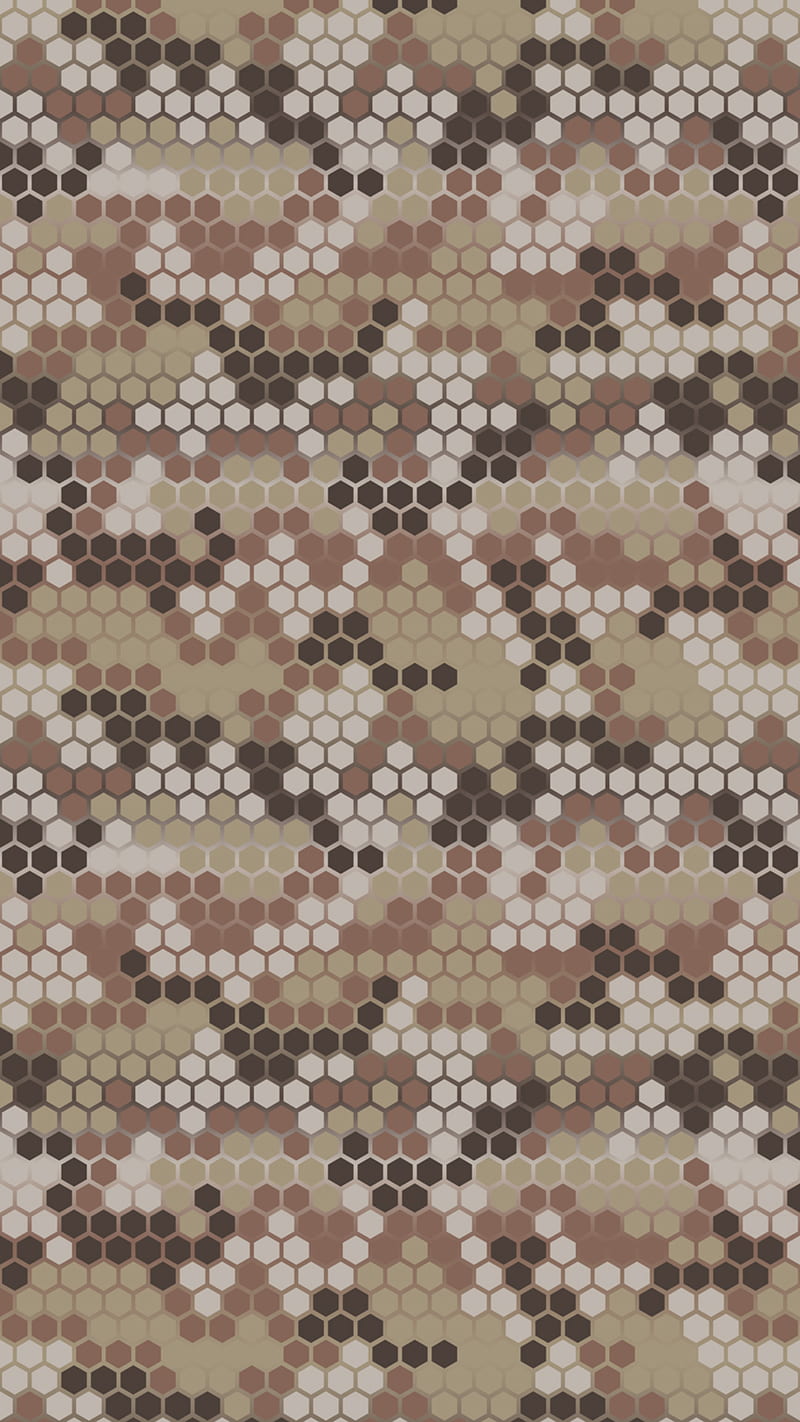 Desert Hex Camo, 929, army, camo, camouflage, desert, hex, hexagon, military, pattern, tan, usmc, HD phone wallpaper
