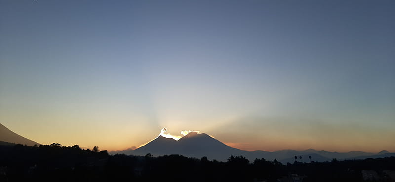 Guatemala , landscape, volcano, HD wallpaper