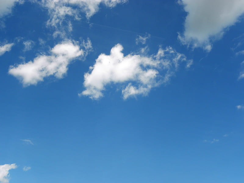 Clouds on a Summer Day, Sky, Clouds, Nature, Camera graphy, Outside, Blue, HD wallpaper