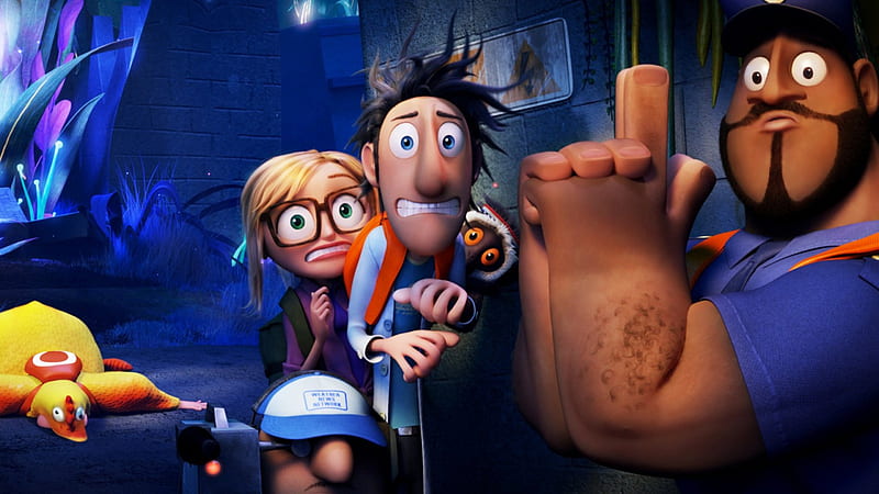 Cloudy with the chance of Meatballs 2013, 2013, Chaos, Disney, animation, funny, HD wallpaper