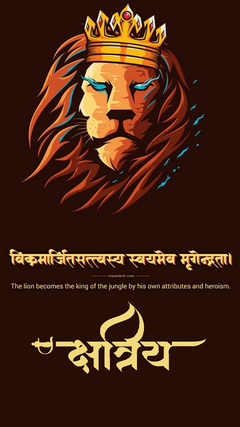 Rajput, hindu, king, kshatriya, lion, raja, HD phone wallpaper | Peakpx