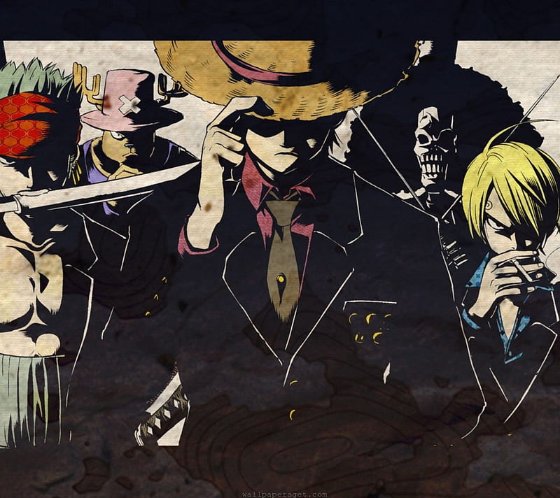 One piece, luffy, sanji, zoro, HD wallpaper