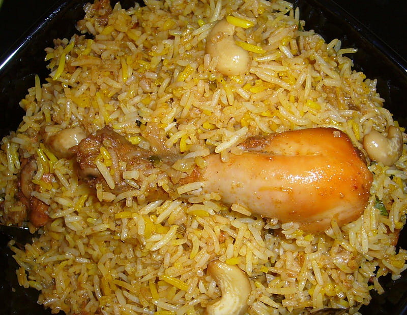 CHICKEN RICE, food, chicken, pakistan, india, biryani, fast, HD wallpaper