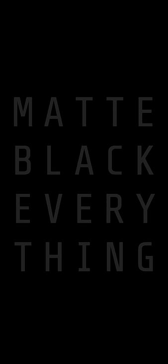 matte, amoled, black, matte black, mkb, sayings, HD phone wallpaper