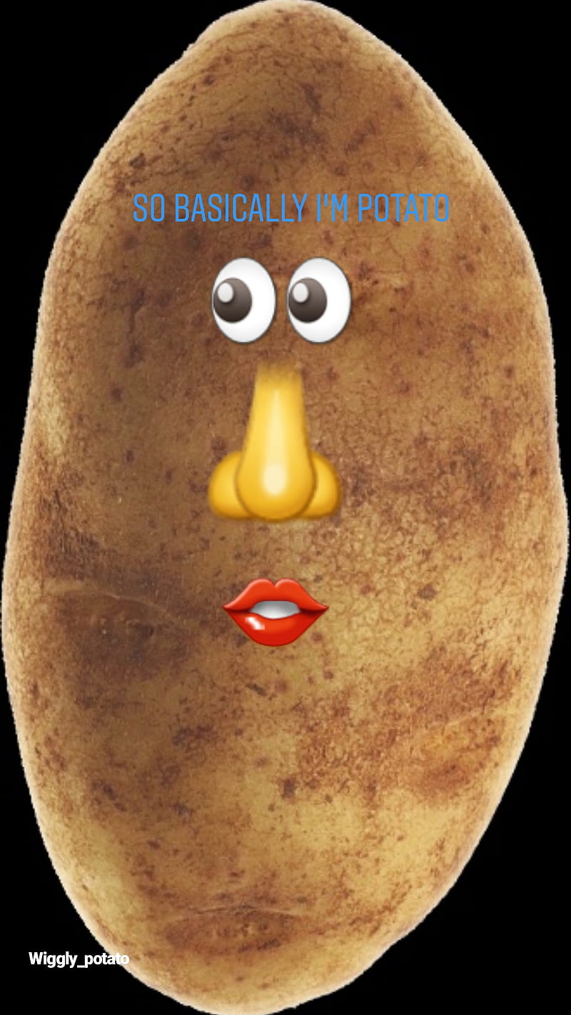 Potato, cool, cringe, youtube, HD phone wallpaper