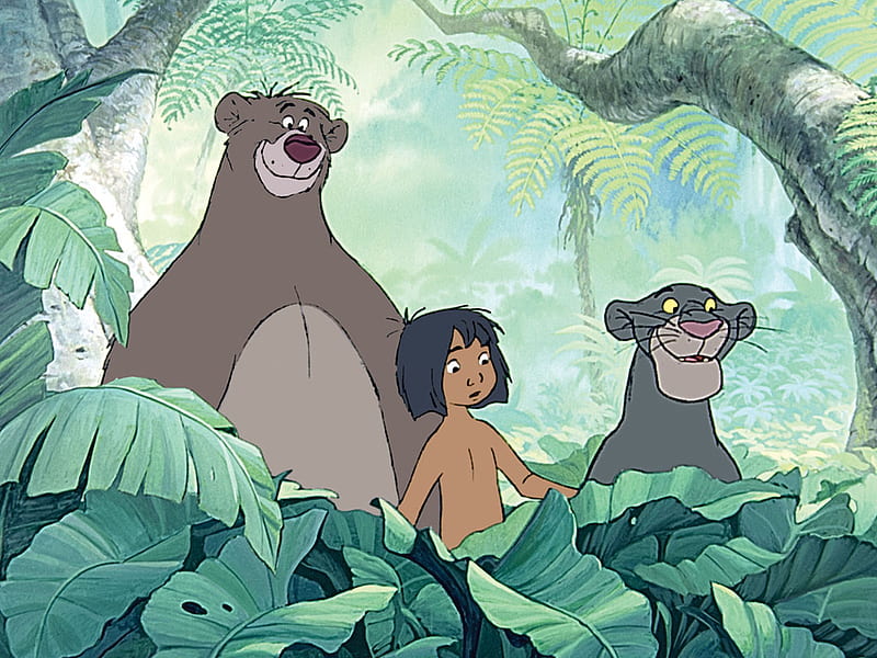 The Jungle Book, baloo, disney classic, movie, jungle, mowgli, bagheera,  friends, HD wallpaper | Peakpx