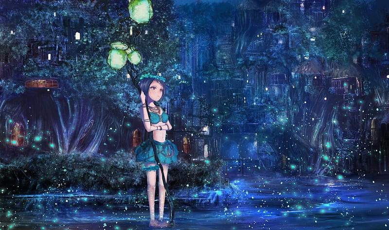 Anime fireflies HD wallpapers | Pxfuel