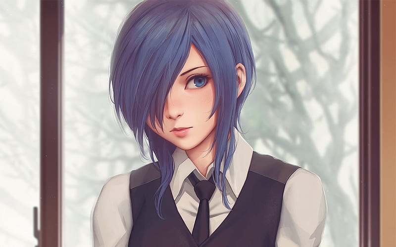 Anime, Tokyo Ghoul, Touka Kirishima, HD wallpaper