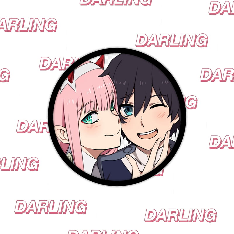 Hirozero Couple Cute Darling Darling In The Franxx Hiro Love Red White Hd Mobile Wallpaper Peakpx