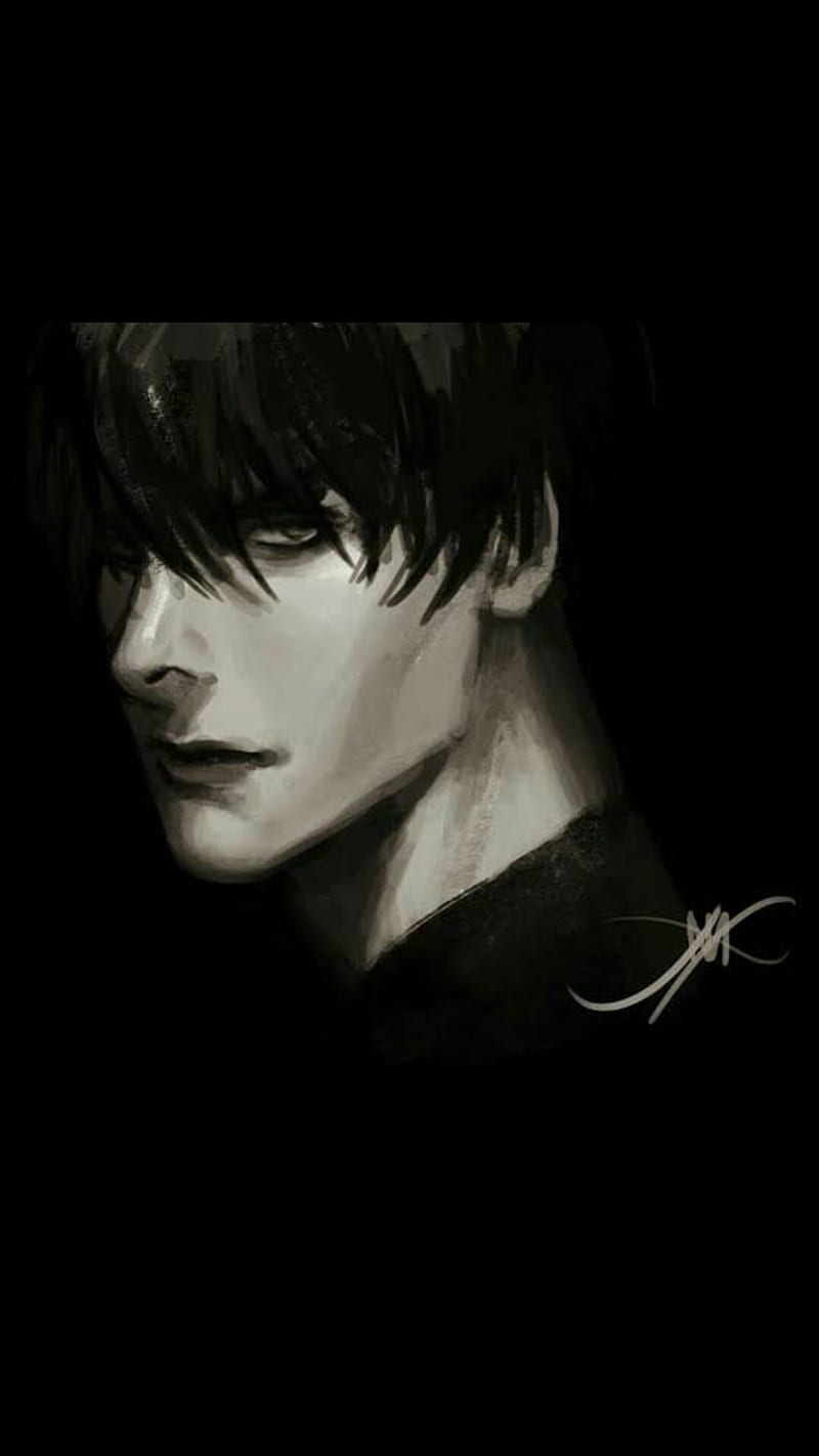 Anime picture hd, Anime boy sketch, Anime art dark