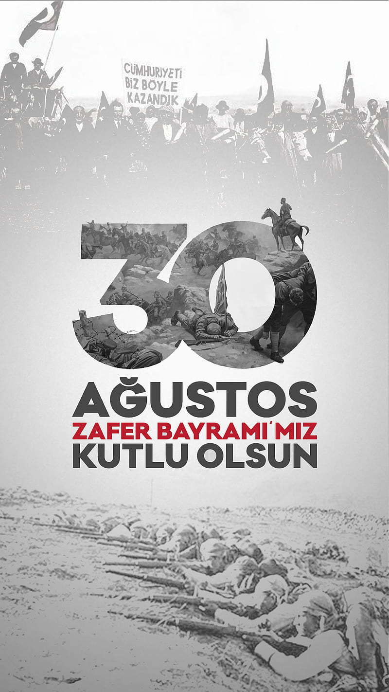 30 agustos , ataturk, cumhuriyet, kurtulus savasi, kutlama, milli bayram, milli mucadele, tc, turk, turkiye, zafer bayrami, HD phone wallpaper