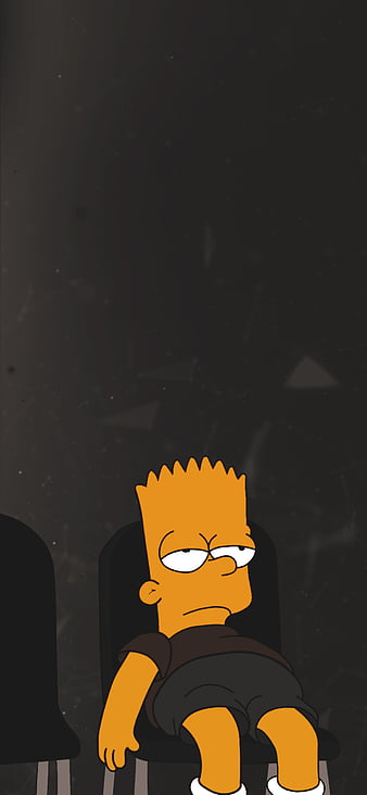 Bart Simpson, depressed sad, HD phone wallpaper | Peakpx