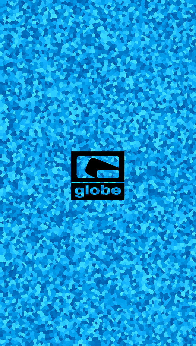 Globe , blue, crystal, logo, HD phone wallpaper