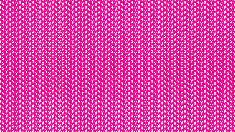 Texture, pattern, bunny, paper, pink, white, skin, HD wallpaper