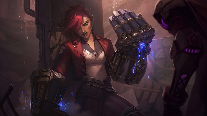 TV Show, Arcane, VI (League Of Legends), HD wallpaper