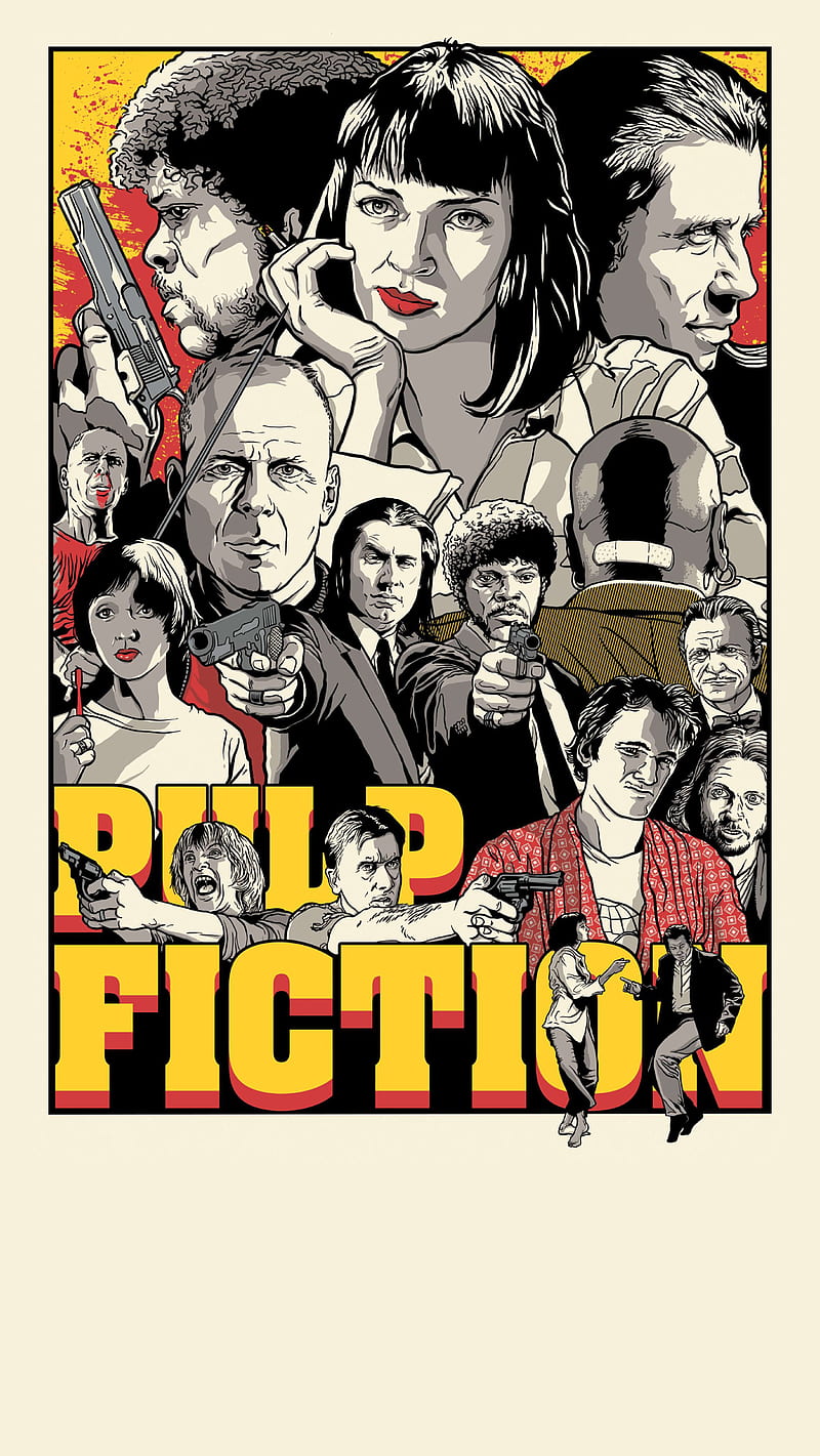 Pulp Fiction, cinema, film, HD phone wallpaper