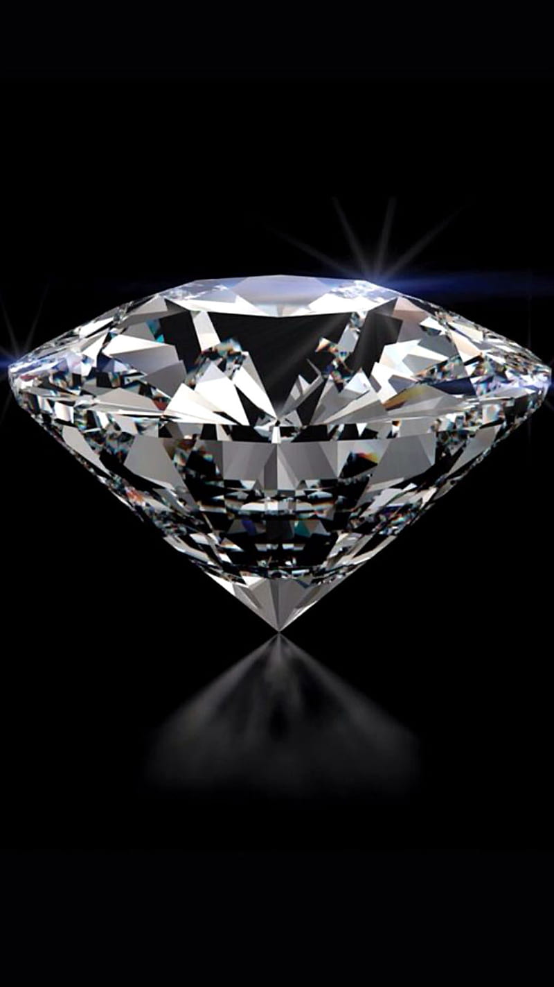 Diamond, black, bright, clear, expensive, gem, light, shine, shiny, HD  phone wallpaper | Peakpx