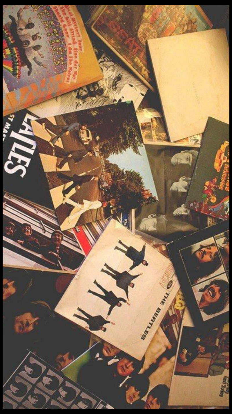 The Beatles, rock, john lennon, george harrison, album, discography, band, ringo starr, paul mccartney, HD phone wallpaper