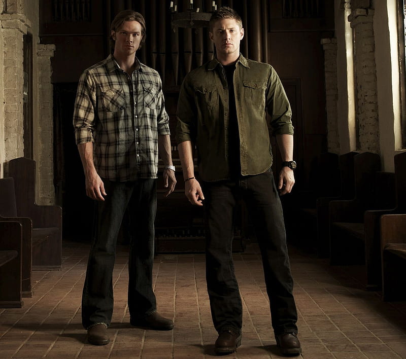 Dean And Sam, dean winchester, jared padalecki, jensen ackles, supernatural, HD wallpaper