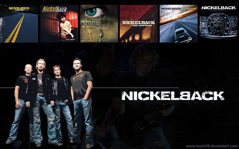 Nickelback, band, debut, popular, albums performance, hits, HD wallpaper