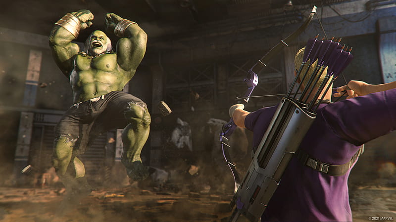 Old Hulk in Marvel's Avengers Game, HD wallpaper