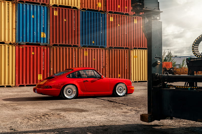 Porsche, Porsche 964 Turbo, HD wallpaper
