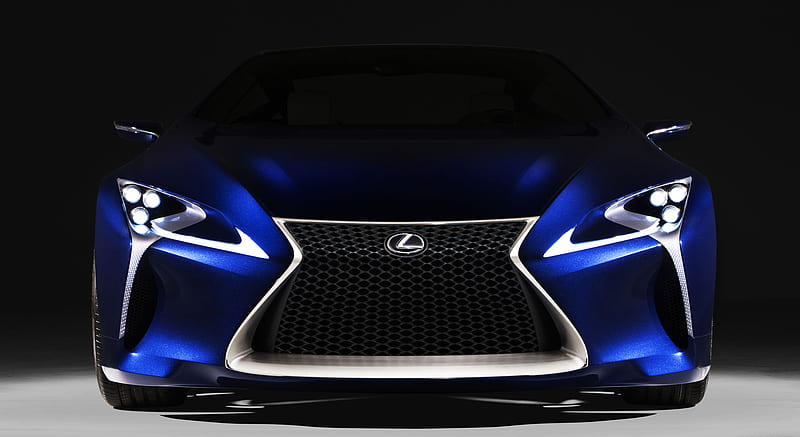 Lexus LF-LC Blue Concept - Grill , car, HD wallpaper