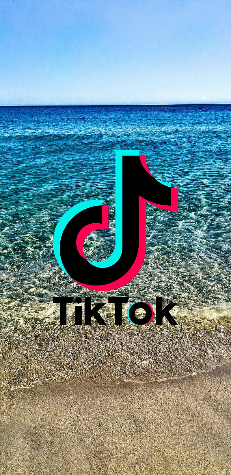 tik-tok , friend, life, sea, sunshine, HD phone wallpaper