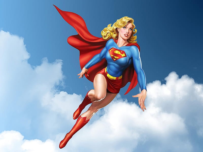Supergirl, DC Comics, Comics, Superheroes, HD wallpaper