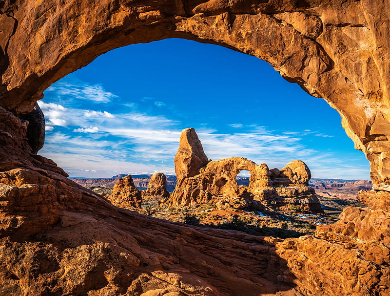 Earth, Arch, Desert, Nature, USA, Utah, HD wallpaper