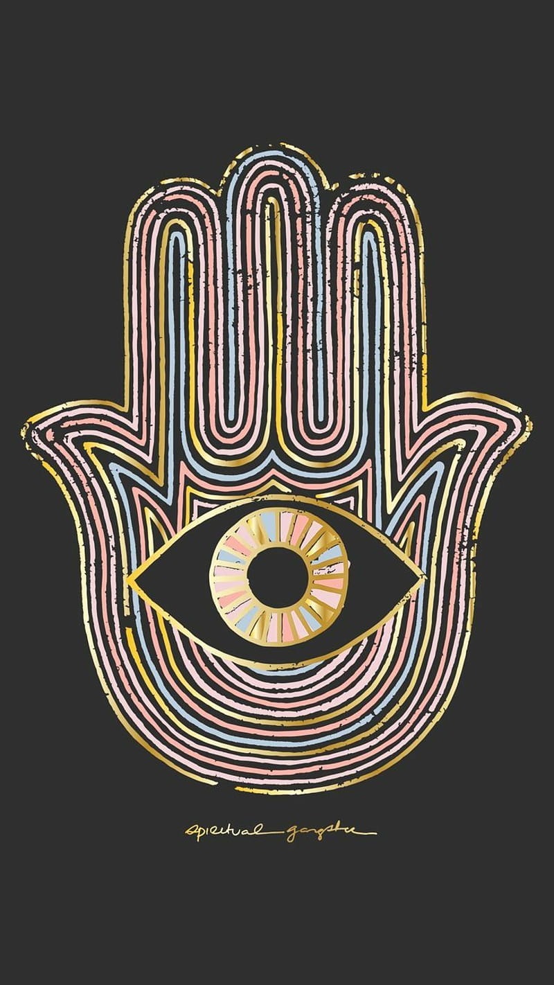 Hand of fatima, evil eye, horus, HD phone wallpaper