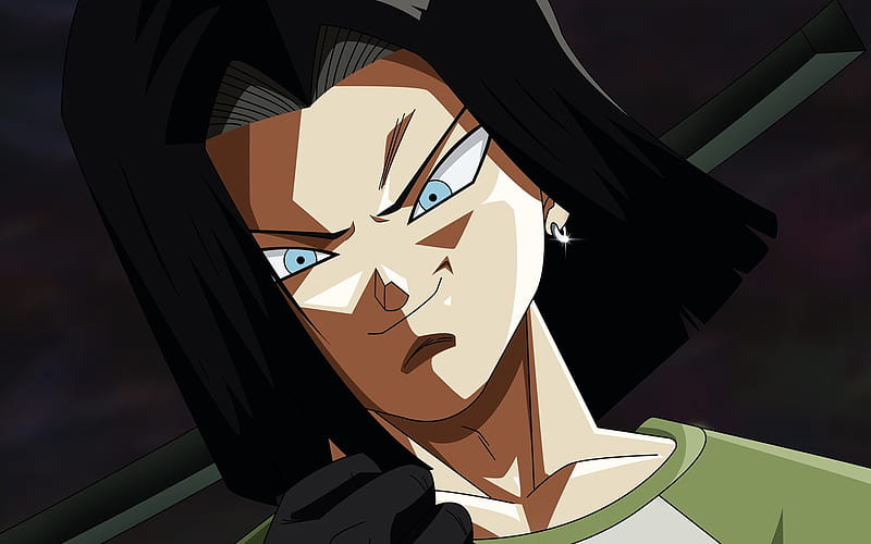 Android 17, close-up, Dragon Ball, villains, Lapis, Dragon Ball FighterZ, DBZF, HD wallpaper