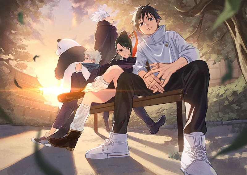 Anime, Yuta Okkotsu, Maki Zenin, Jujutsu Kaisen 0, HD wallpaper